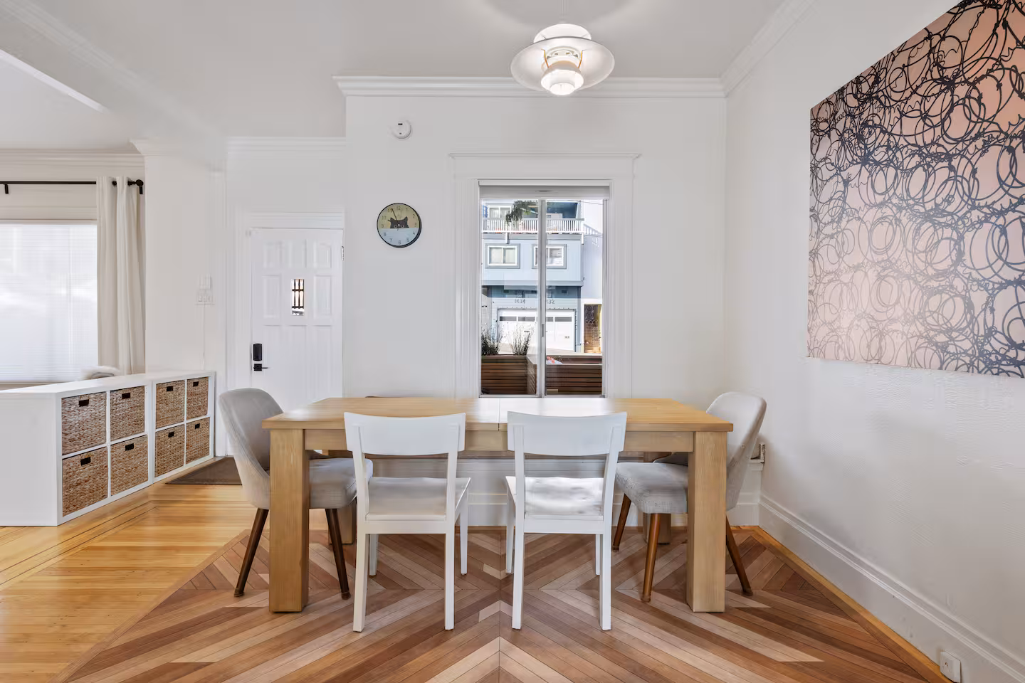 Dining area adjacent to the living space at Casa Noe Heights